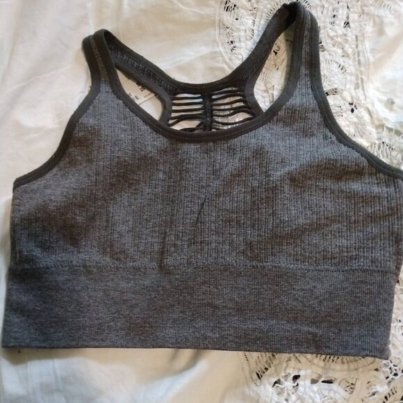 Pro Fit grey sports bra M - Picture 1 of 3